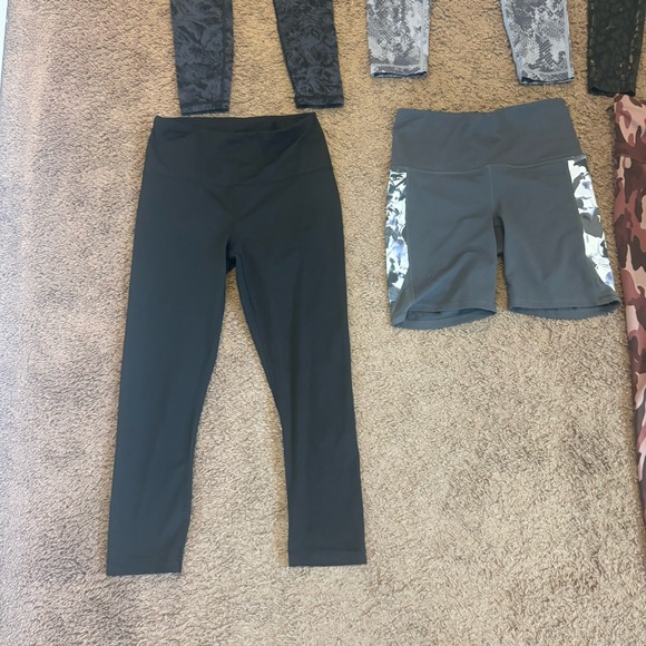 LOT OF 6 Leggings Shorts High Rise Athleta Elation Gap Eclipse Zella Gaiam S - Picture 3 of 13